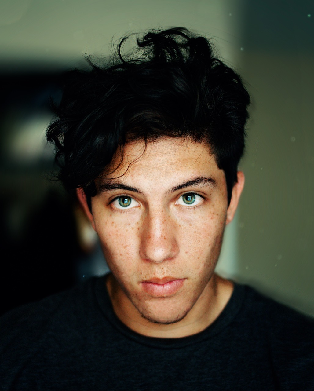 Guy looking into the camera